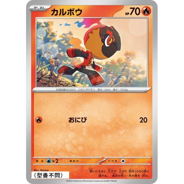 カルボウ〔-〕【炎/たね】　〈*型番不問　MEGAドリームex　M2aなど〉　ポケモンカードゲーム