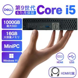 デスクトップパソコン ミニPC インテル Celeron メモリ6GB DDR4/SSD 64GB/...