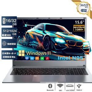 Win11搭載 ノートパソコン 新品 ノートPC Office付き Celeron メモリ16GB SSD256GB 15.6型  指紋認証 10キー バックライト Webカメラ付き 初心者向け NQ7