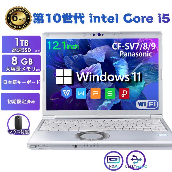 中古 ノートパソコン WPS Windows11搭載 パナソニック Panasonic Let&apos;s ...