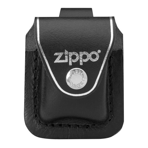 ZIPPO ライターケース レザー ループ ブラック LPLBK