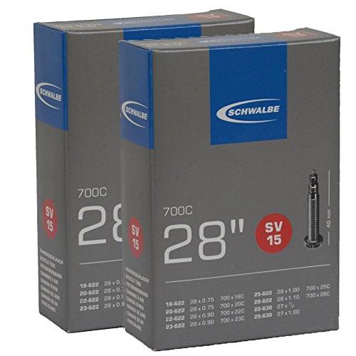 2本セット SCHWALBE(シュワルベ) 700x18/28c 仏式バルブ 40mm SV15 [...