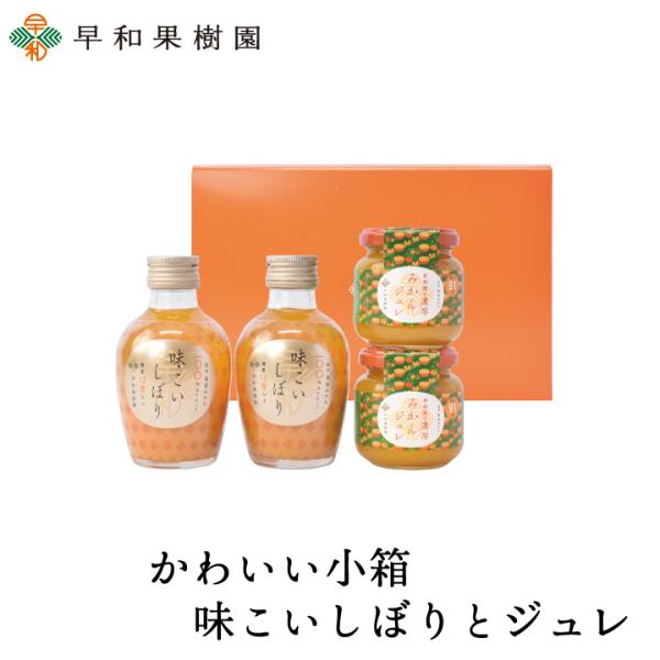 お歳暮 ギフト みかんジュース ゼリー 贈り物 ギフト 送料無料 内祝い かわいい小箱 味こいしぼり...