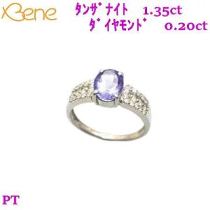 PT タンザナイト 1.35ct ダイヤモンド 0.20ct リング｜sowan-bene