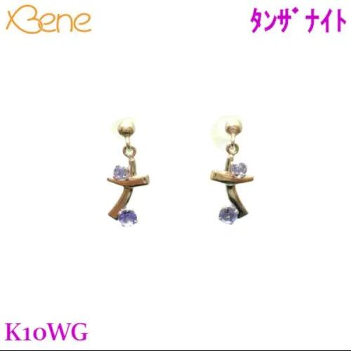 K10WG　タンザナイト　ピアス