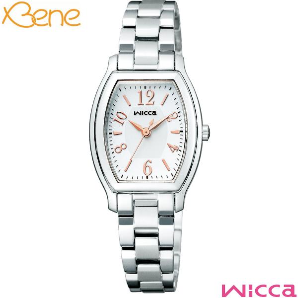 CITIZEN　シチズン　Wicca　ウィッカ　 電波ソーラー時計　KH8-713-11　レディース...