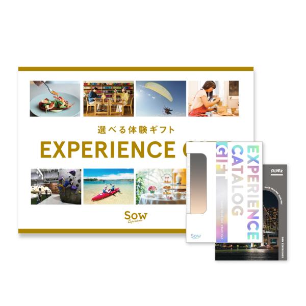 体験ギフト『総合版カタログギフト（SILVER） 景品セット』 結婚 出産 誕生日 お祝い 忘年会 ...