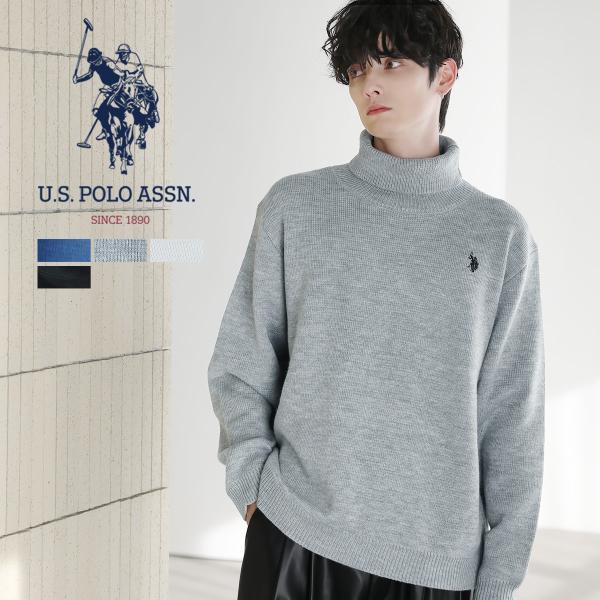 タートルネック メンズ 秋 秋服 冬 冬服 ニット タートルネックニット トップス 長袖 ルーズ シ...