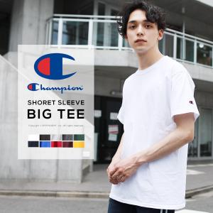 チャンピオン Champion 半袖 tシャツ メンズ ビッグシルエットtシャツ 半袖 無地 白 夏｜soyous