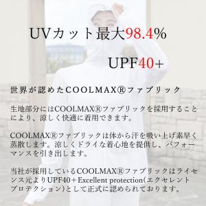 SARA シースルーパーカー 正規販売店 UV...の詳細画像3