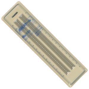 タケダ takeda 点線スケール DR152 150mm 点線と1点鎖線