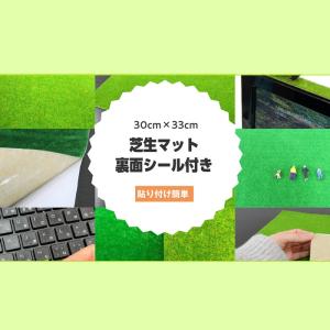 タケダ 芝生マット 裏面シール付き 30×33...の詳細画像1