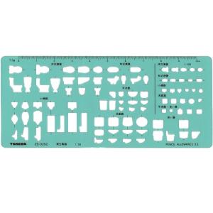 takeda テンプレート 衛生陶器定規　29-0252｜素材本舗 Yahoo!店