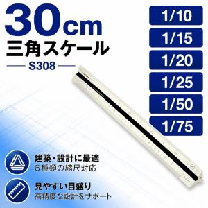 takeda 三角スケール エリート 30cm【S304】 1/500 1/1000 1/1250 1