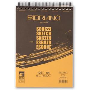 ファブリアーノ ラフ ブラック 蝶型 A4 90ｇ  21×29.7ｃｍ