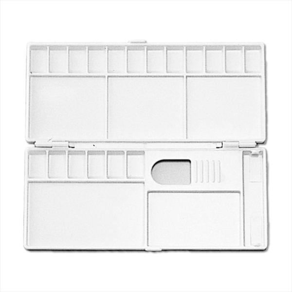 No,1500 ミッキー 水彩2面パレット18色 209 × 185 mm 樹脂製