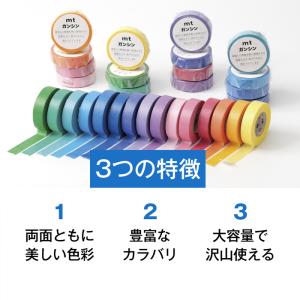 mt ガンシン 無地 カモ井加工紙 大容量 全...の詳細画像1