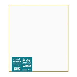 コピック 色紙 大色紙 Lサイズ 273×242mm コピック専用 中性紙 イラスト用紙 発色良好 消しゴムに強い 毛羽立ちにくい プレゼント 寄せ書き サイン用 1枚入り｜素材本舗 Yahoo!店