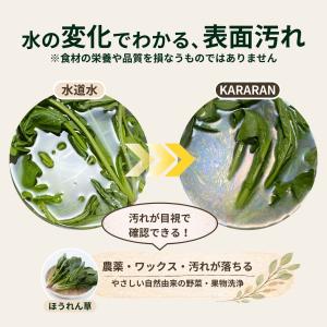 野菜果物洗浄剤 KARARAN【公式】野菜洗い...の詳細画像3
