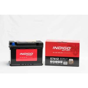 INDIGO（自動車用品） INDIGO 欧州車用 57412 自動車用バッテリーの商品画像
