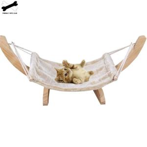 猫用 ベッド ハンモックテント 通気性良好 無垢材 ハンギング DIY 組立式 スイングベッド｜sozu-store