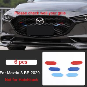 フロントグリル装飾ステッカー Mazda マツダ3 アクセラセダン カラートリム 2020 2021 2022｜sozu-store