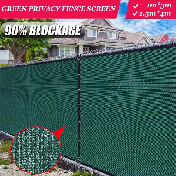 メッシュフェンス グリーンフェンス 1.5m×4ｍ 目隠し ベランダ 庭 プライバシー保護