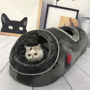 ペットベッド ドーム 猫 犬 トンネル ハウス 室内用 子犬｜sozu-store