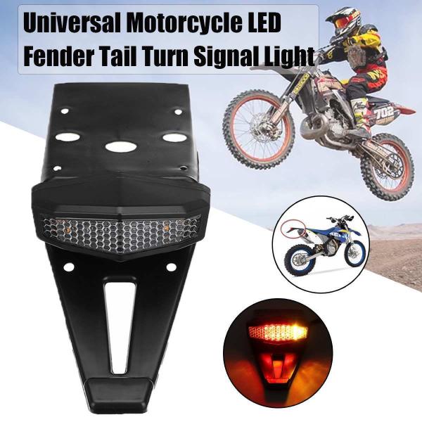 テールライト ハーレー バイク ユニバーサル モーターサイクル LED ATV リア ブレーキ イン...