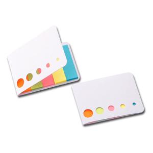 カバー付ふせんメモ※２５０個以上〜ご希望の数だけ出荷可能です。ノベルティ　販促グッズ　粗品　景品