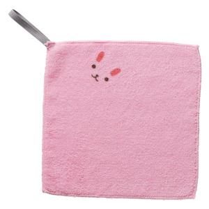 ループ付 なかよしアニマルハンカチタオル *1...の詳細画像2