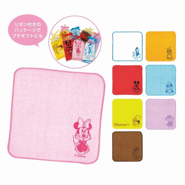 キャラクターリボン付カラフルミニタオル ＊1個からOK＊ 記念品 景品 参加 抽選 来場 来店 成約...