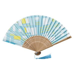 送料無料 伊砂文様 涼彩扇子 名入れ可能商品 ...の詳細画像1