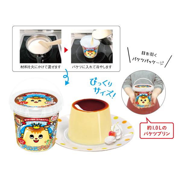 送料無料　バケツで作る プリンスプリン 24個セット 記念品 景品 参加 抽選 来場 来店 成約 創...