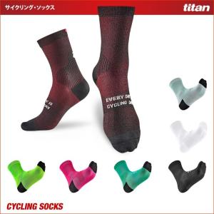 （2点までクリックポストOK）titan［タイタン］サイクリング・ソックス［プロモデル］自転車用靴下サイクルソックス｜sp-kid