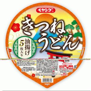 ペヤング　ペタマックスきつねうどん578ｇ×4カップ