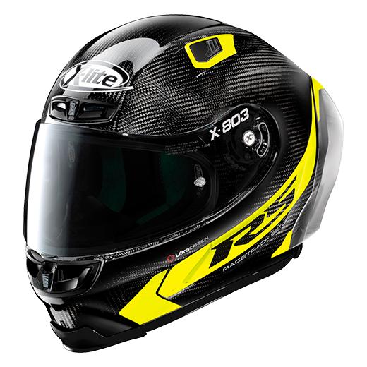 展示品特価！NOLANノーラン X-LITE X-803RS HOTLAP イエロー/16 カーボン...