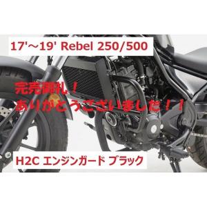 半額セール！長期在庫！17'〜19' Rebelレブル 250/500 H2C エンジンガード