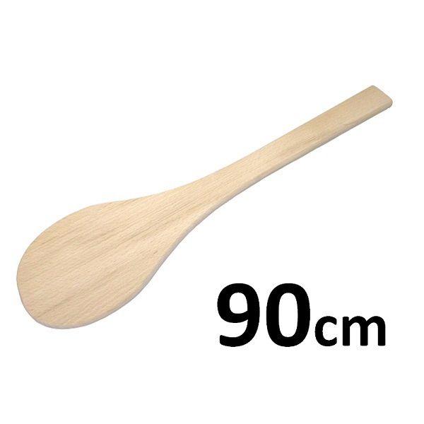 木製 宮島 しゃもじ 90ｃ 【業務用　飯べら】