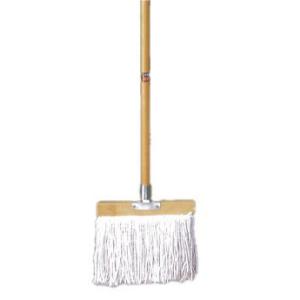 オーバル　木柄モップ（糸付き）　【商品代引きは不可】