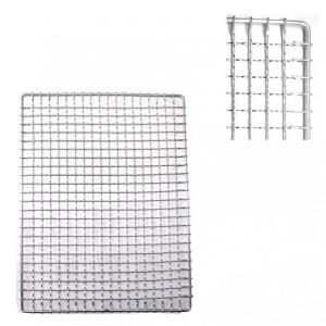 10枚 平網 28cm シンポ 平あみ 焼き網 バーベキュー網 ステンレス 平型 シンポ 平網 28cm 焼き網 バフがけ仕様 焼網 バーベキュー網 あみ