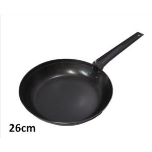フライパン 山田工業所 打出 鉄 26cm 2.3mm IH対応 : 大阪なにわの 鍋