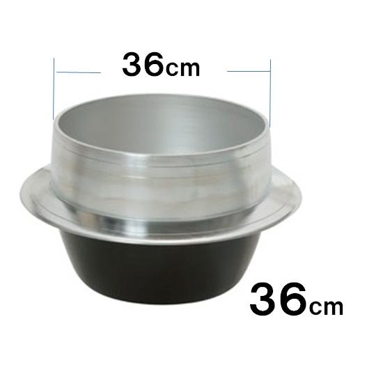 アルミ製 羽釜 36cm カンなし 22L