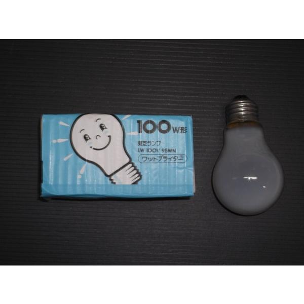 東芝 電球 １０0W型 LWー１００V ９５WN ワットブライター