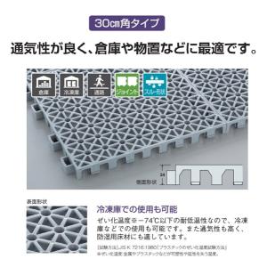テラモト カーゴパレット 灰色 約３００×３００　（スノコマット すのこ）