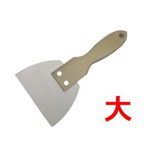 霜鳥製作所　三角ゴムベラ　白　大　