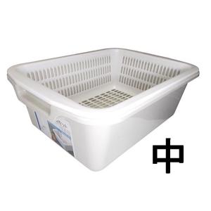 ヒマラヤ　バブル　水切りかご セット・中【水切りラック バスケット】