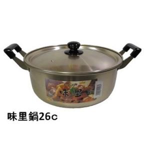 赤川器物製作所 AGモリブデン目盛り付き寸胴鍋30cm 21L : ふじ