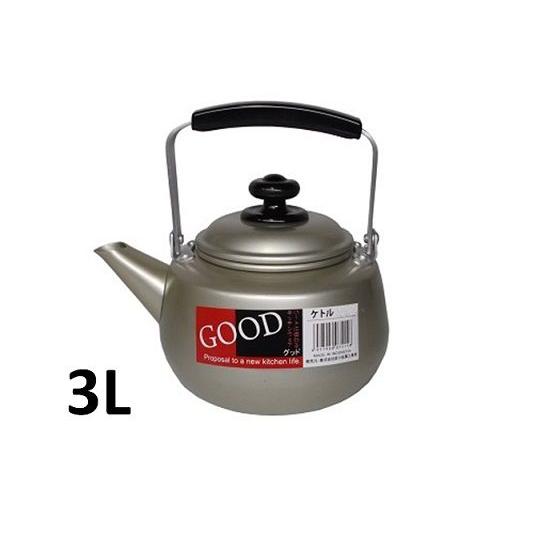 前川金属　アルミＧＯＯＤケットル・3Ｌ【ケトル やかん 湯沸かし】