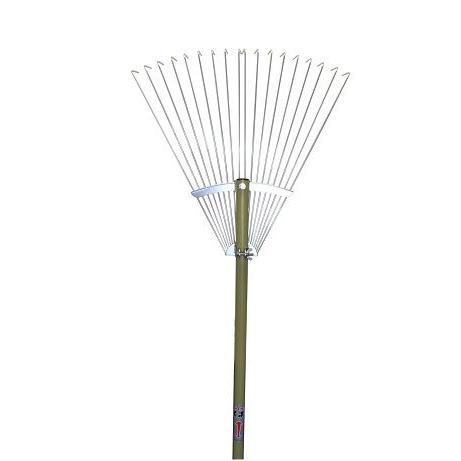 ヤツヤ　金属製・中線熊手 スライド式　【くまで】　※商品代引きは不可になります。